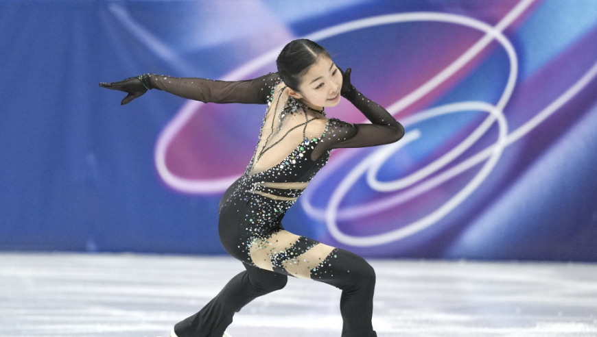 『专题』张瑞阳个人赛短节目59.38，已顺利晋级自由滑！疑连跳周数被扣分