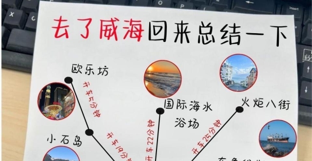威海旅行刚回，自己做的详细手写攻略 ️_腾讯新闻