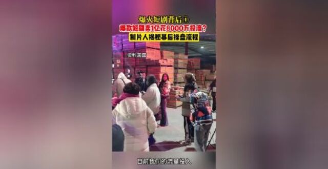 爆火短剧背后｜进账1亿要花掉8000万投流？制片人揭秘操盘分工_腾讯新闻