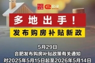 多地出手！发布购房补贴新政_腾讯新闻
