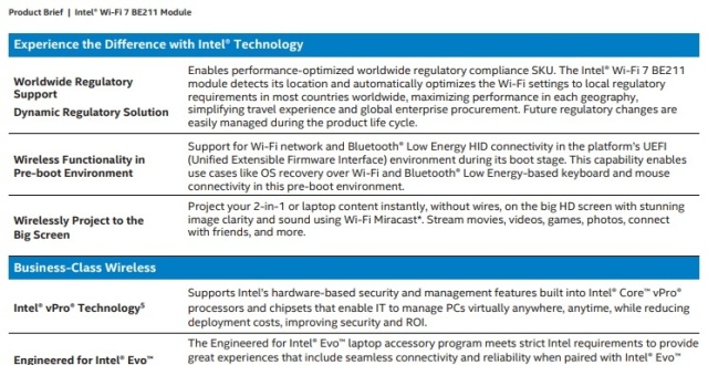 英特尔发布第二代 Wi-Fi 7 无线网卡 BE211（5Gig），支持蓝牙6.0_腾讯新闻
