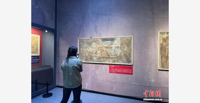 汉魏晋壁画墓出土文物亮相辽博 再现古人生活_腾讯新闻