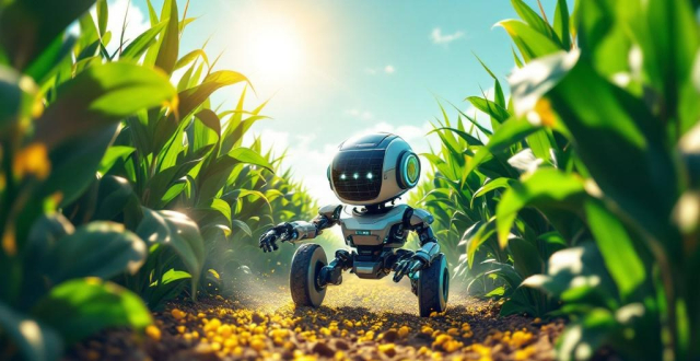 Upside Robotics开发自主机器人减少70%玉米作物化肥使用_腾讯新闻