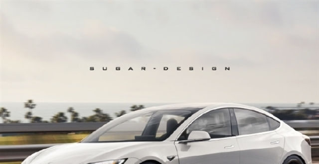 疑似改款特斯拉Model 3尾部照片出炉：尾灯着实秀气_腾讯新闻