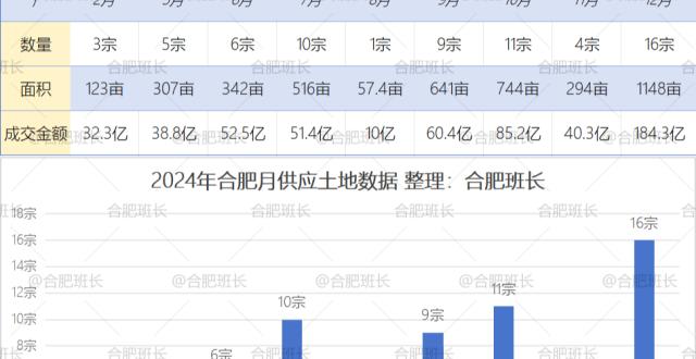 2025年有多少新房可选？看2024年合肥土拍数据盘点（附完整表格）_腾讯新闻
