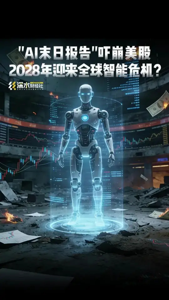 “AI末日报告”吓崩美股！2028年将迎来全球智能危机？_腾讯新闻