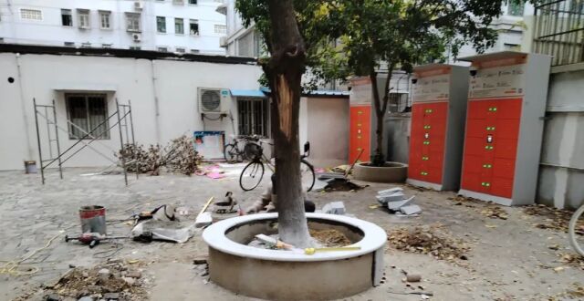 “闲置空地”变身！小区“微改造”提升居民幸福感_腾讯新闻