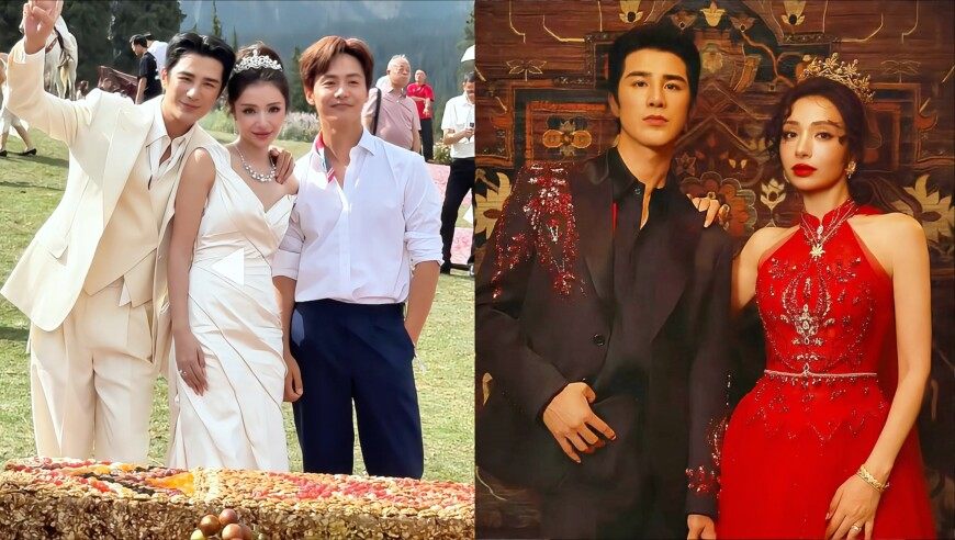 姜潮麦迪娜婚礼巨型切糕火了！“能在乌鲁木齐换一套房”让全网炸锅