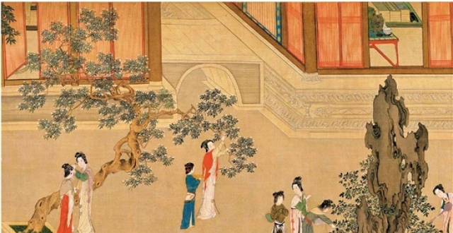 古代名画中的春天_腾讯新闻