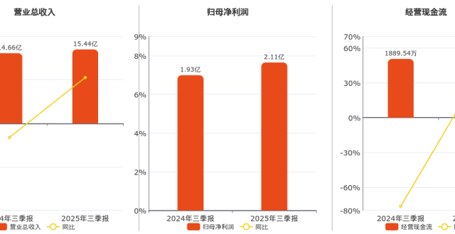 2025年三季报净利润为2.11亿元_腾讯新闻
