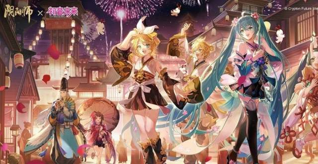 联动即将开始，阴阳师×初音未来 联动PV放映中！_腾讯新闻