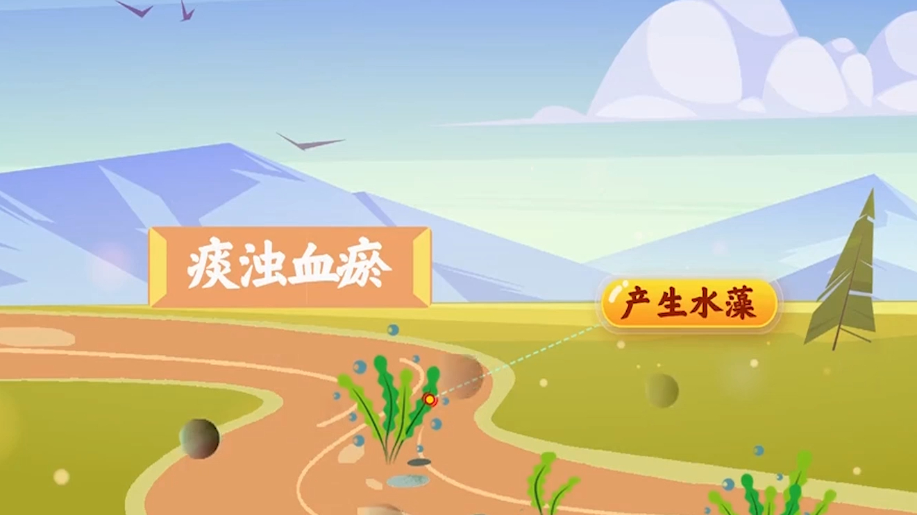 专家现场通过动画讲解说明：痰浊血瘀是怎么回事？听完涨知识了_腾讯新闻