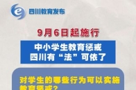 即将施行！ 四川正式出台《四川省中小学教育惩戒规则实施细则（试行）》，一起了解_腾讯新闻