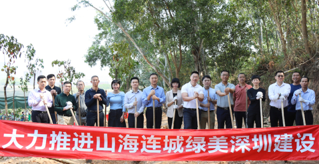 马田街道：义务植树添绿 共建美丽家园_腾讯新闻