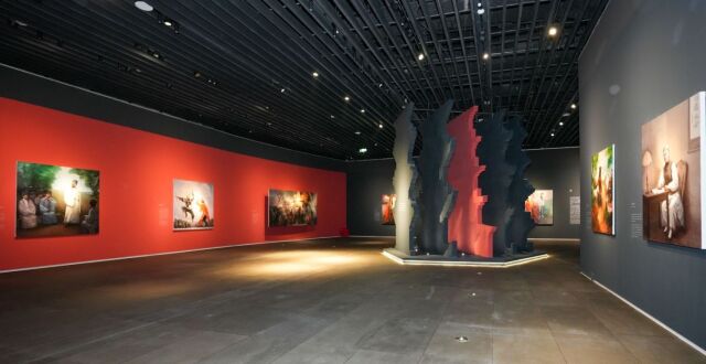 【视频】深圳美术馆开馆展上新啦！“绘画图像志·李豫闽油画作品展”展至2月25日_腾讯新闻