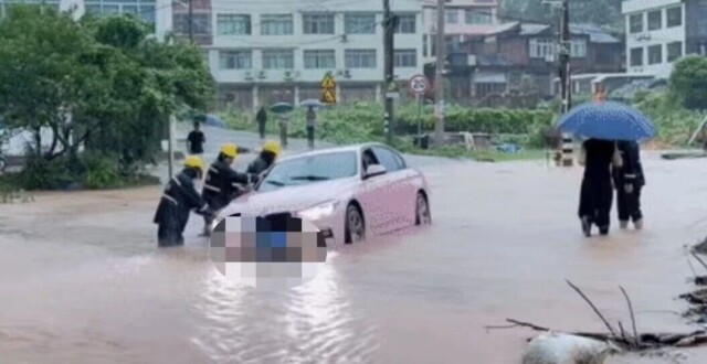 浙江遭遇“隔山打牛式”特大暴雨