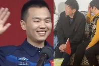 宋令东父母在老家观看神舟十九发射，母亲：儿子从小是学霸，认定的事情一定要做好_腾讯新闻