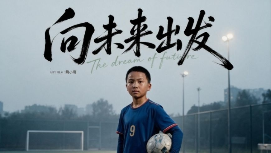 中国足球少年，为未来的世界杯梦想而奔跑｜少年公益AIGC短片《向未来出发》