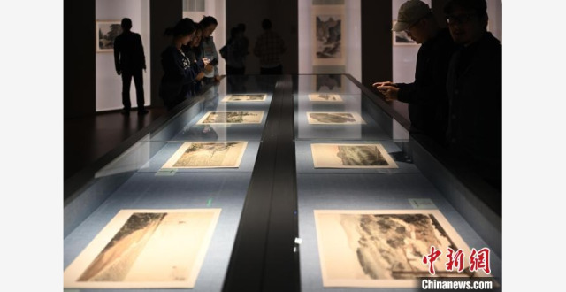 全国最大规模傅抱石山水画特展在南博开展_腾讯新闻