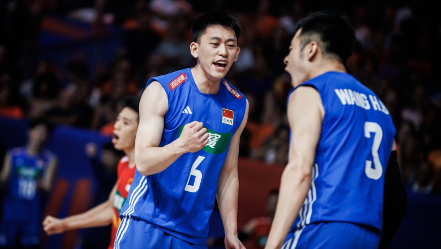 男排奥资赛|俞元泰vs比利时男排个人集锦