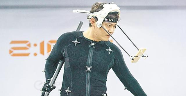 动捕演员用动作为角色赋予灵魂_腾讯新闻