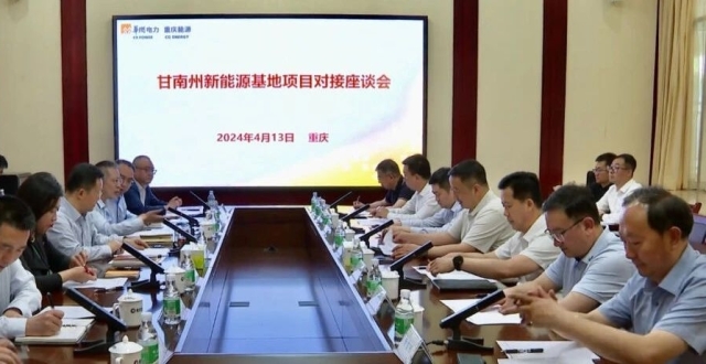 杨武一行赴重庆市能源投资集团对接洽谈甘南州新能源基地项目_腾讯新闻