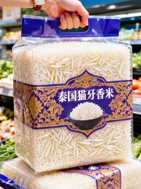 泰国香米正宗猫牙米 长粒原粮进口茉莉香新大米10斤5斤籼米家庭装_腾讯新闻