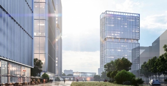 平湖跨境电商产业园开工 预计2025年建成交付_腾讯新闻