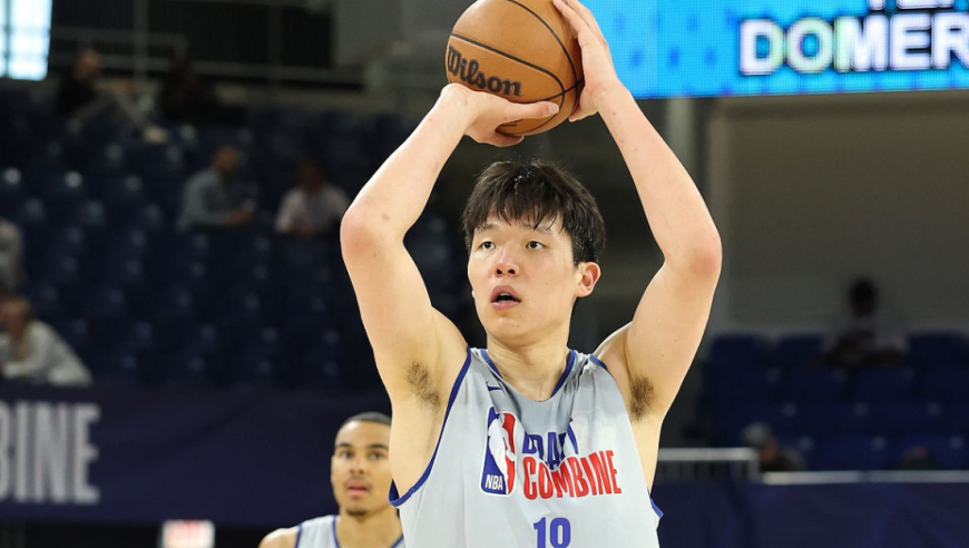 杨瀚森完成第三队单独试训！入选本届选秀7大潜力股：球风似申京哈滕