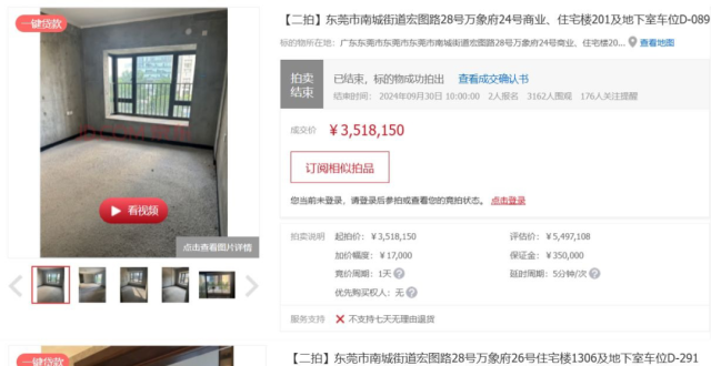 降50万！降100万！降200万！东莞法拍房跌惨了_腾讯新闻