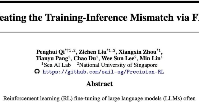 Sea AI Lab 揭秘：你费尽心力调的 LLM 一直在崩溃？罪魁祸首可能只是一个参数：BF16_腾讯新闻