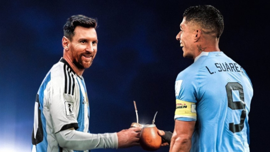 梅西梅开二度,世预赛31球独享南美射手王