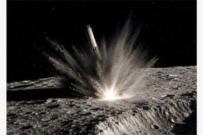 SpaceX火箭残骸撞击月球，扬尘或冲至百公里，地球上能观测到吗？