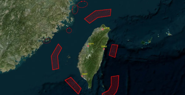 解放军在台湾周边军演，美国务院表示关切，外交部：无权说三道四_腾讯新闻