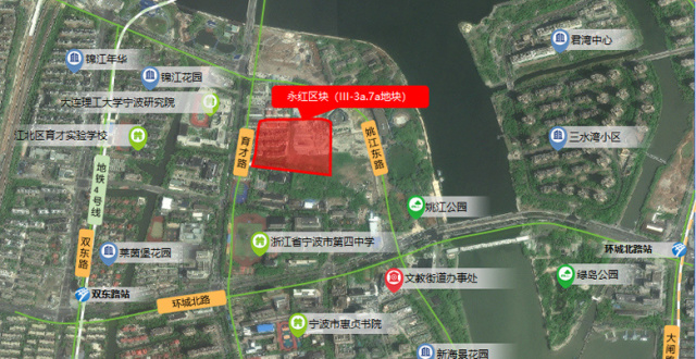 270°江景的改善板块，宁波永红区块挂出拆迁后首宗宅地_腾讯新闻