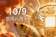 金鱼戏宝，富贵盈门，农历八月十八，祝您和家人，家承鸿富，户纳万金_腾讯新闻