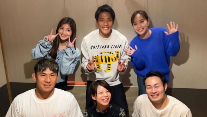 林高远没机会了!石川佳纯参加体育同龄人聚会,3男3女搭配