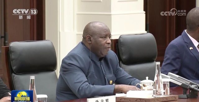 视频 习近平会见布隆迪总统腾讯新闻 
