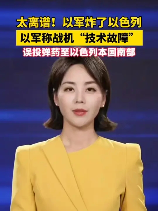 太离谱！以军炸了以色列！ 以军称战机“技术故障”误投弹药至以色列本国南部！_腾讯新闻
