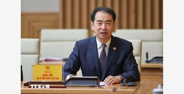 越南总理范明政会见中国驻越南大使何炜_腾讯新闻