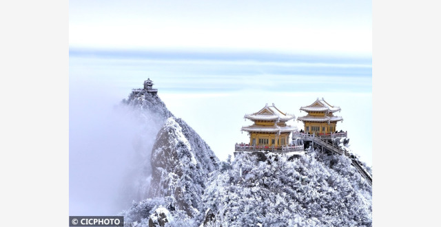 河南栾川：山区雪景美如画_腾讯新闻