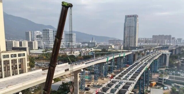 好消息！福州这条道路顺利合龙！_腾讯新闻