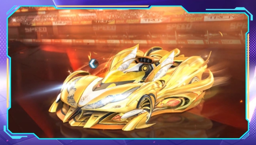 【新品直通车】花之隐逸者,s级赛车皮肤 烈焰新星-菊 抢先看!