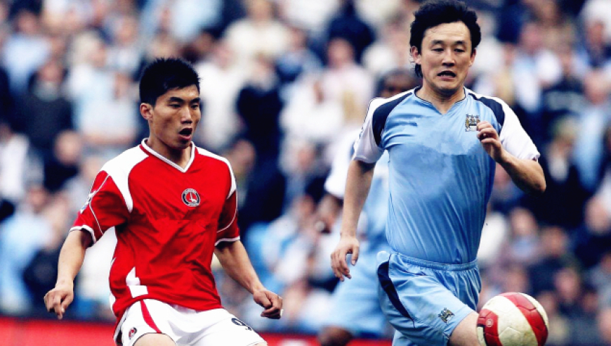 孙继海英超五大名场面:单防c罗郑智,1防4极限救球!