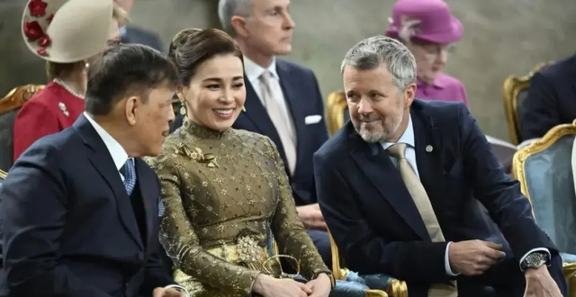 王室云集！泰国国王赴瑞典祝寿，王后造型意外抢镜_腾讯新闻
