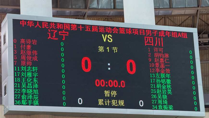 全运男篮B组焦点大战：广厦夺冠班底vs辽宁男篮 周琦反戈旧主