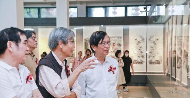 “西关墨韵 春贺华章”岭南书画精品展在广州文化公园开幕_腾讯新闻