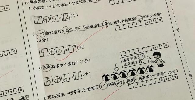 一年级数学必考，吃透8道应用题母题，95分以上没问题_腾讯新闻