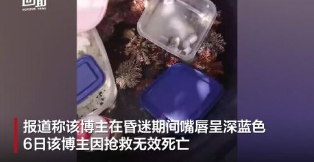 菲律宾一美食博主食用剧毒魔鬼蟹身亡：狼吞虎咽画面曝光，送医时抽搐不止_腾讯新闻