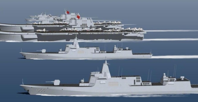 003型福建舰最强编组预估，阵容焕然一新！可硬怼福特级编队_腾讯新闻